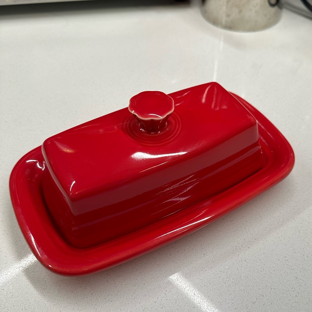 Fiesta Fiestaware Extra Large Covered Butter Dish